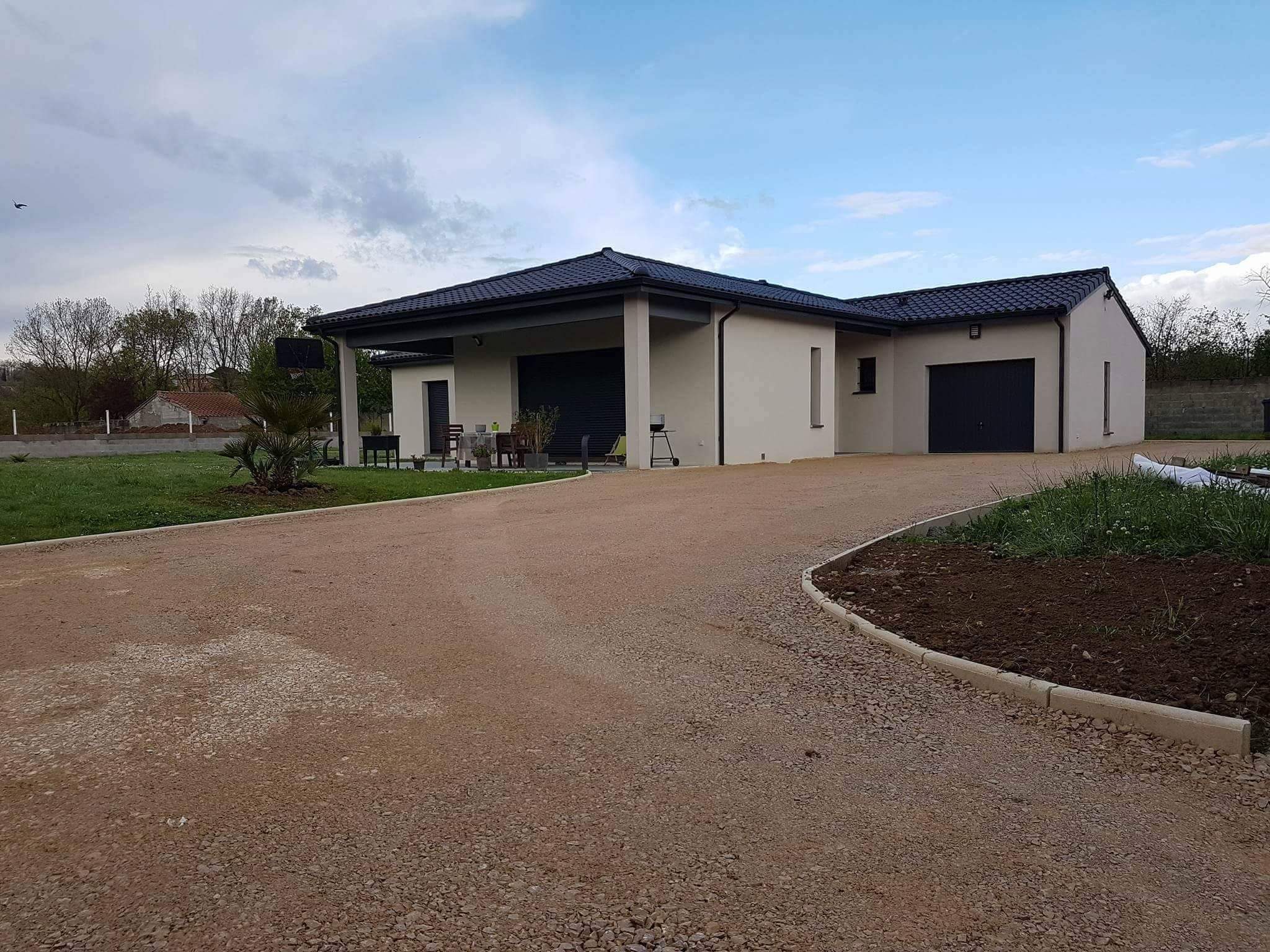 Terrassement terrain après la réalisation des travaux à Muret