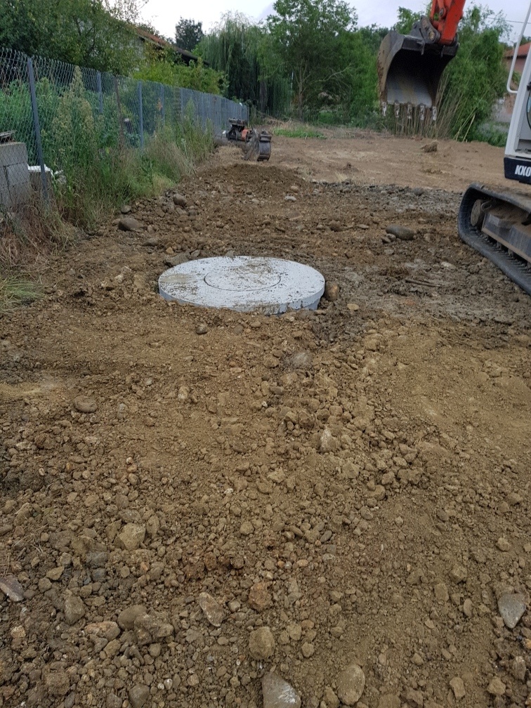 Installation d'un puit